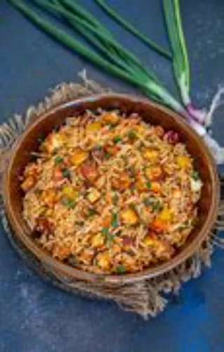 Schezwan Paneer Rice Bowl